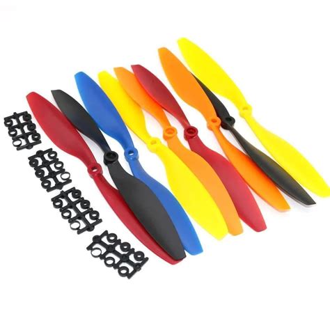 1045 Multiaxial Cw Ccw Abs Blade Propellers Pair In Different Colors