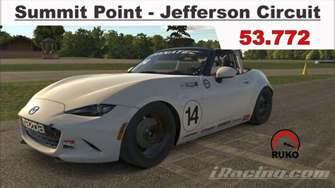 Global Mazda MX 5 Cup IRacing Hot Lap Summit Point Jefferson