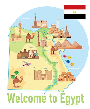 peta mesir ilustrasi stok  gambar  sungai nil mesir