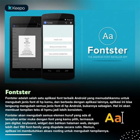 6 Aplikasi Font Terbaik Untuk Android Biar Nggak Bosan