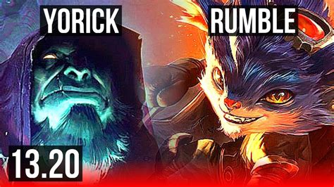 Yorick Vs Rumble Top M Mastery Games Rank