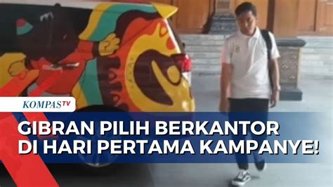 Cawapres Gibran Masih Berkantor Sebagai Wali Kota Solo Enggan Menjawab