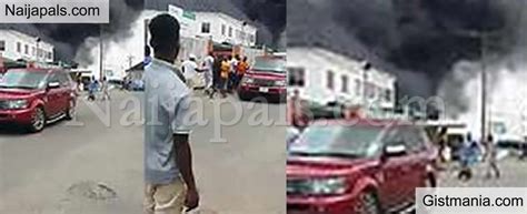 Man Pretending To Help Allegedly Steals Range Rover During NNPC Fire In