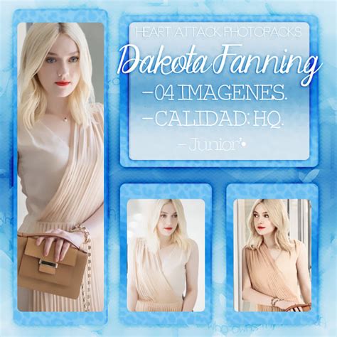 Photopack Dakota Fanning By Juniiorsm On Deviantart