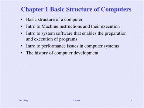 Ppt Chapter Basic Structure Of Computers Powerpoint Presentation