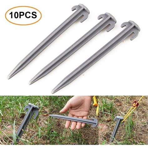 Pcs Piquets De Camping Pour Tente Piquets Anti Rouille Piquets De