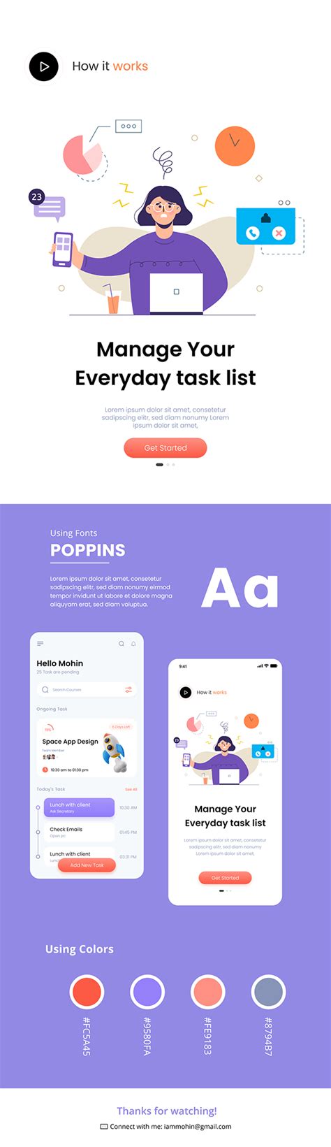 To-Do List App UI Kit Template :: Behance