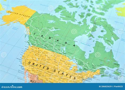 Political Map of Canada in North America Editorial Stock Image - Image ...