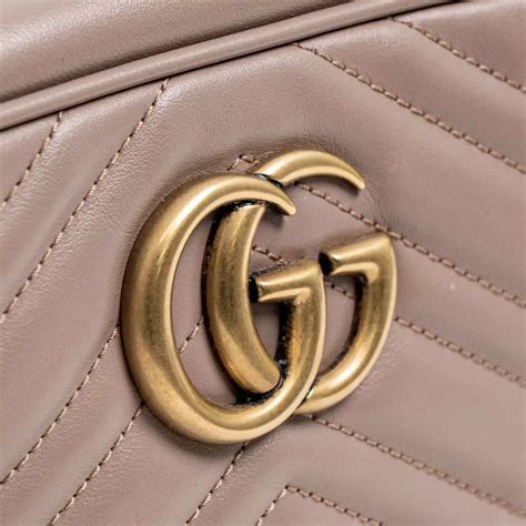 Jual Gucci Gucci GG Marmont Camera Bag Mini Nude Ghw Original 2024