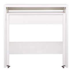 Bureau Tiroirs College Coloris Blanc Conforama