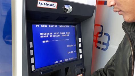 Tutorial Cara Mentransfer Lewat ATM Dari Bank BRI Ke BNI YouTube