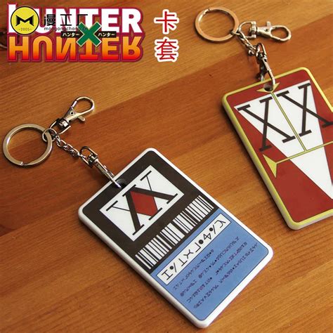 Hunter x Hunter anime titular do cartão de licença caso pvc para