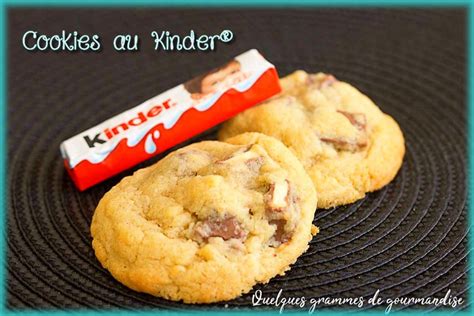 Cookies Au Chocolat Kinder