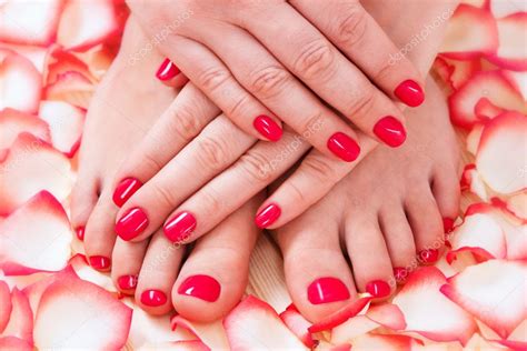 Manicure And Pedicure Stock Photo Victoreus 25307785