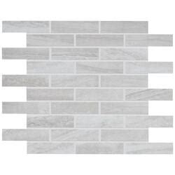 Mohawk Clean Protect Aurora Stone Gray 11 X 14 Porcelain Mosaic Tile