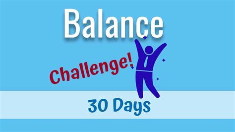 30 Day Balance Challenge | Eldergym® Academy