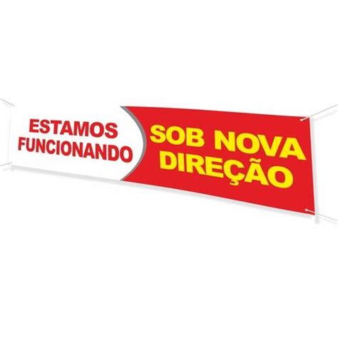 Comprar Faixa Sob Nova direção 2 00x0 60 R 55 00 Lojas Custom