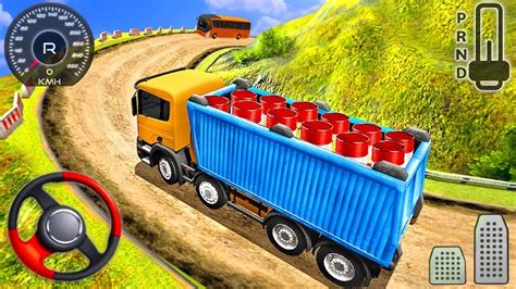 Real Indian Truck Cargo Drive Simulator D Android Gameplay Hd Youtube