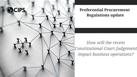 Preferential Procurement Regulations Update Discussion Youtube