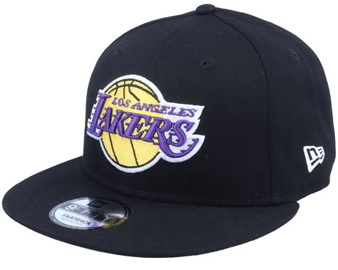 Los Angeles Lakers NBA 9FIFTY Black Snapback - New Era cap | Hatstoreworld.com