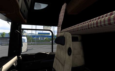 Lepsze Renault Magnum Interior Leather Variant V1 1 ETS2 ETS2 Mody