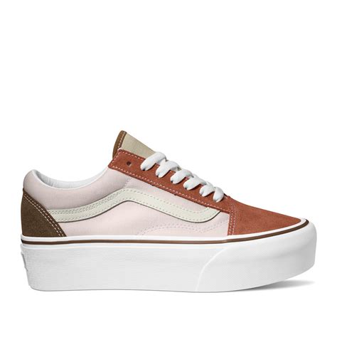 Sneakers Old Skool Roze Multicolor Vans La Redoute