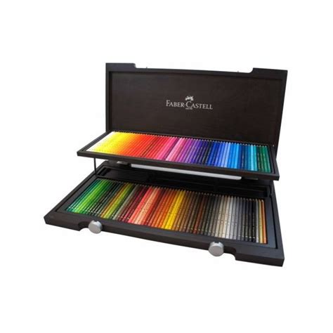 Crayon Polychromos coffret bois de 120 pièces Faber Castell