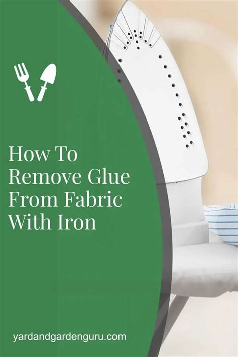 How To Remove Glue From Fabric With Iron Artofit