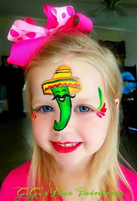 Pin By Amber Martinez On Face Paint Cinco De Mayo Easy Face Painting