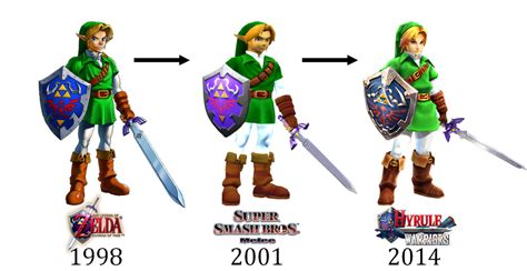 The Evolution Of Adult Link By Banjo2015 On Deviantart