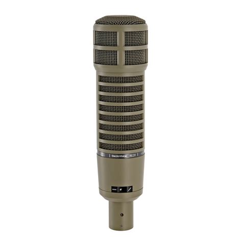 Electro Voice Re20 Dynamic Cardioid Microphone At Gear4music