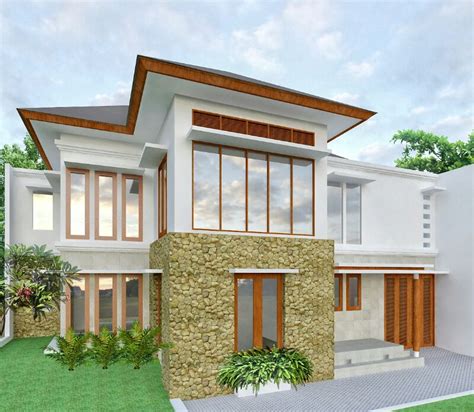 Desain Rumah Elegan 2 Lantai