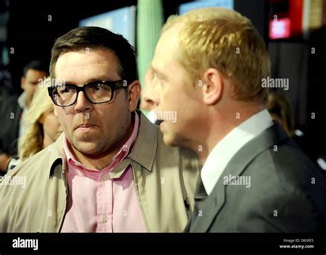 Nick Frost And Simon Pegg Australian Premiere Of Paul Held At Hoyts