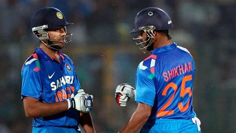 [WATCH VIDEO] Shikhar Dhawan And Rohit Sharma Celebrating Wicket In ...