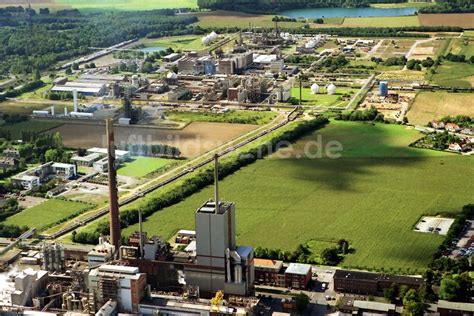 Rheinberg Aus Der Vogelperspektive Technische Anlagen Im