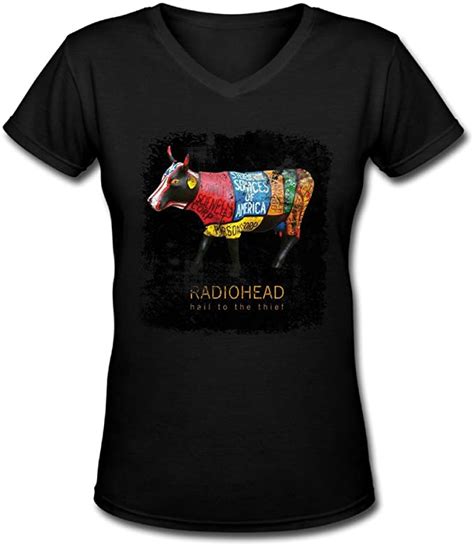 Ustoday Womens Radiohead Adiohead Hail To The Thief Shirt Shirt