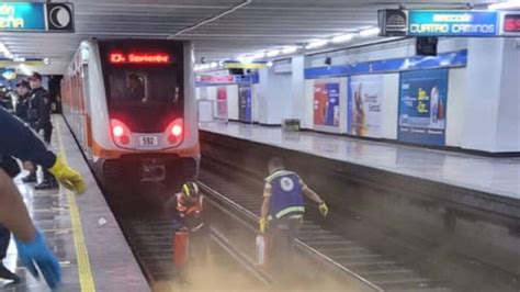 En D As Se Arrojan Personas A Las V As De L Nea Del Metro Ambos