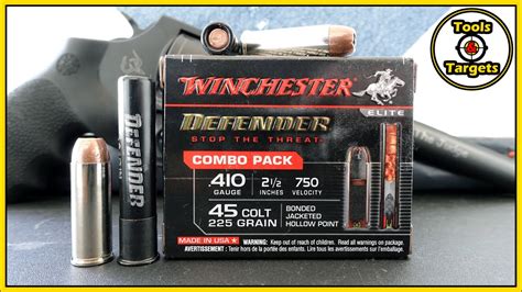 The WOMBO COMBO Winchester Defender 45 Colt 410 Taurus Judge