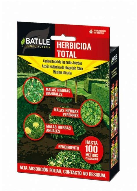 Herbicida Total Batlle 100ml Plantas Y Jardín Envíos A Domicilio