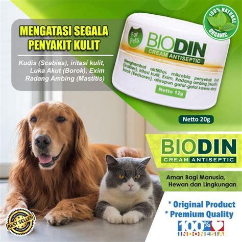 Jual Biodin Cream Antiseptic Obat Jamur Obat Scabies Obat Luka Shopee