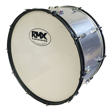 Bombo De Banda 26×12 Silver Rmx Mandalay