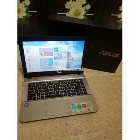 Laptop Asus X S Bekas Ram Gb Normal Layar Inch Mulus Lengkap