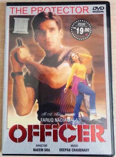 Officer 2001 Film Bollywood Hindi Movie DVD Sunil Shetty Raveena