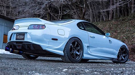 Toyota Supra, Toyota, Japanese cars, JDM, sports car, grey cars, gravel HD Wallpaper