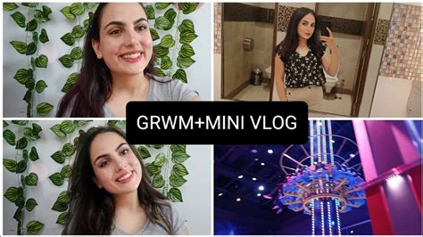 اجهزوا معايا ڤلوج قصير GRWM MINI VLOG YouTube