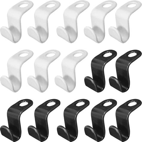 100 Pcs Clothes Hanger Connector Hooks Plastic Coat Hangers Space