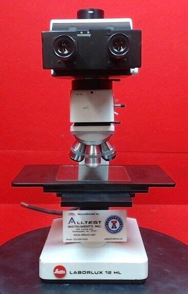 Leitz Wetzlar Laborlux 12HL Optical Microscope EBay