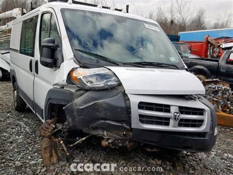 2014 Ram Promaster 1500 Low Roof 136wb Salvage Salvage And Damaged Cars For Sale