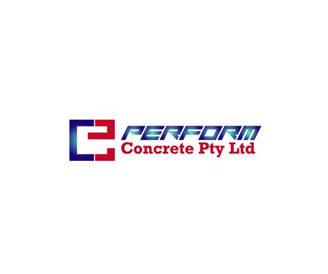 Concrete Logo Design For Perform Concrete Pty Ltd By Unicgraphs