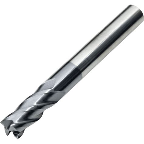 Carbide End Mill For General Use 4mm Diameter 4 Flute Altin Coated